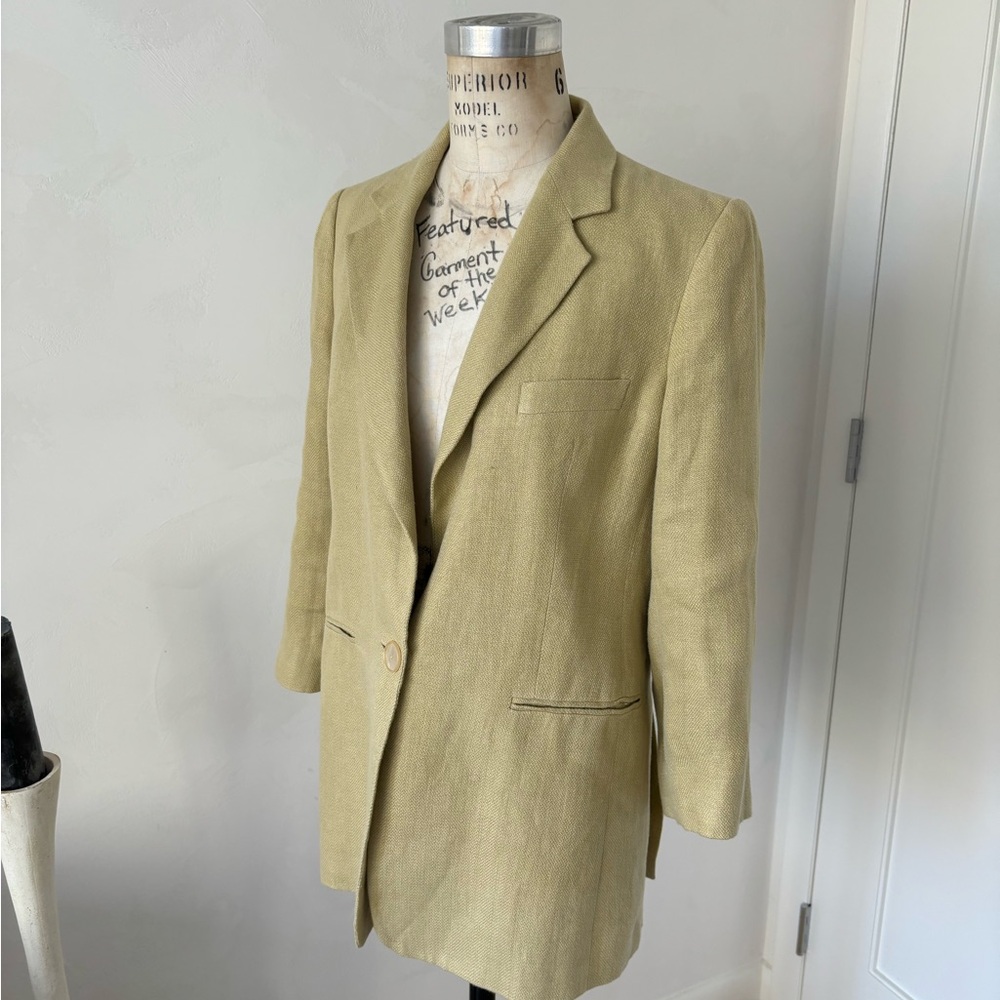 Massimo Dutti Limited Edition Linen Pant Suit size 6 - Picture 10 of 14